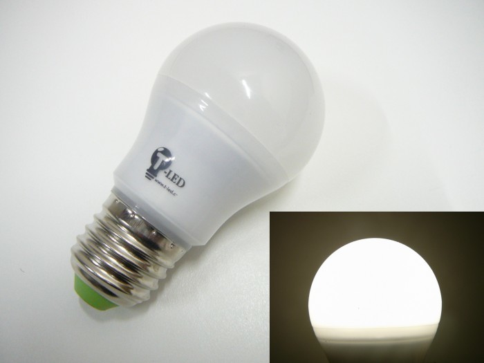 LED žárovka E27 SA6W 360° Denní bílá