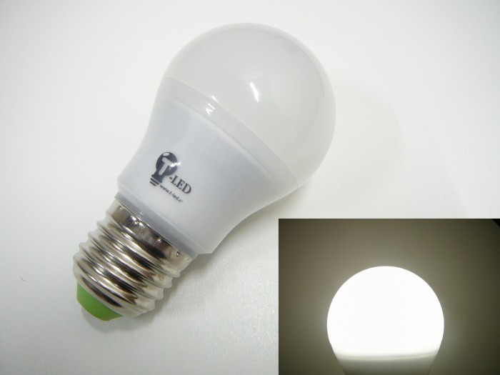 LED žárovka E27 SA6W 360° Studená bílá