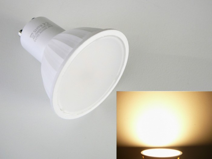 LED žárovka GU10 5W LU5W LUMENMAX Teplá bílá