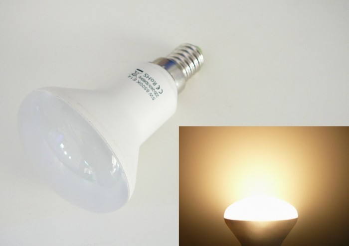 LED žárovka E14 S5W-180 Teplá bílá