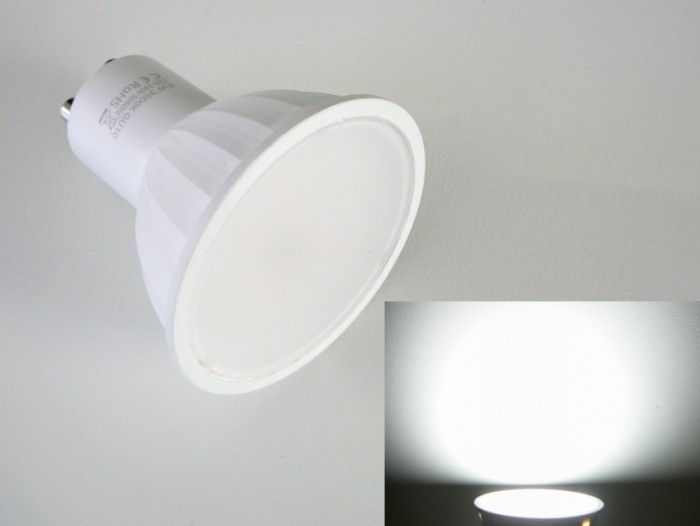 LED žárovka GU10 5W LU5W LUMENMAX Studená bílá