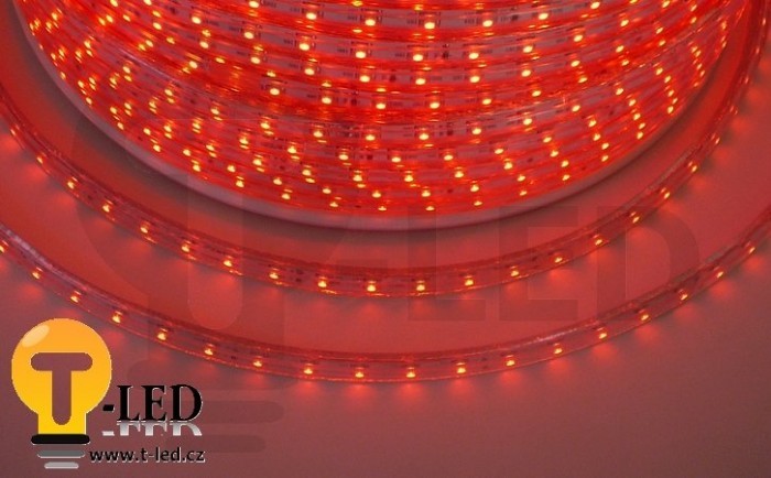 LED pásek 230V3 230V Červená