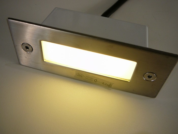 LED vestavné svítidlo TAXI SMD P C/M obdélník Teplá bílá