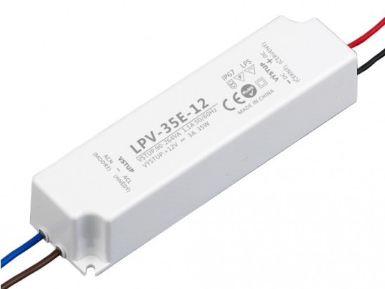 LED zdroj 12V 35W - LPV-35E-12