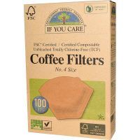 IF YOU CARE Kávové filtry velikost 4 100 ks