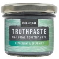 TRUTHPASTE Charcoal přírodní minerální zubní pasta s aktivním uhlím - máta 100 ml