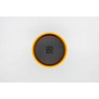 Circular Cup - černá/hořčicově žlutá 227 ml