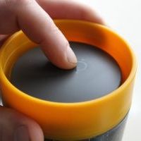 Circular Cup - černá/tyrkysová 227 ml