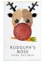 The Konjac Sponge Company Konjacová houbička MINI Rudolfův nos s červeným francouzským jílem