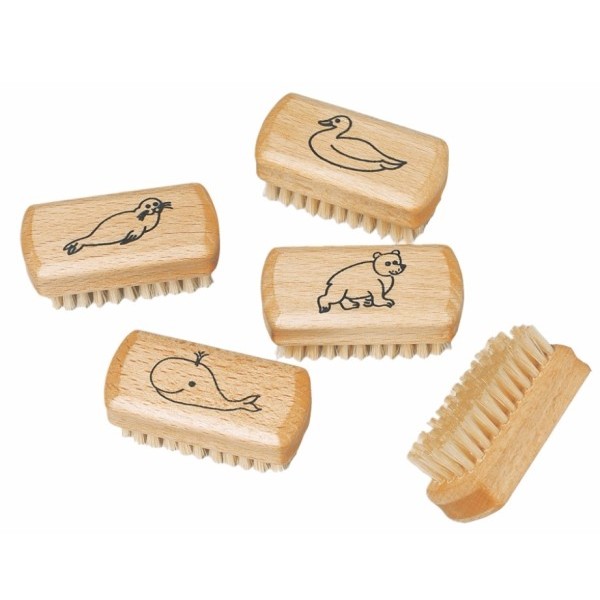 Redecker Kartáček na čištění nehtů pro děti bukové dřevo 5,8 cm