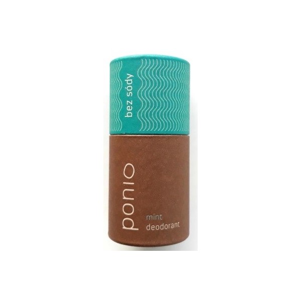 Ponio Mint - přírodní deodorant soda free 60 g