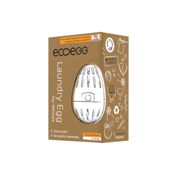 Ecoegg prací vajíčko na bílé prádlo Pomeranč