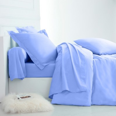 Jednofarebná posteľná bielizeň, bavlna z