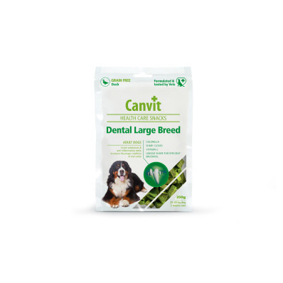 Canvit Snacks Dental Large Breed-Duck